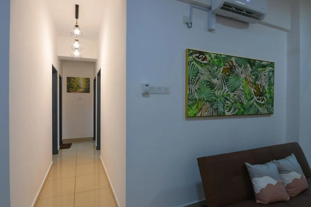 Apartamento Mount Austin Midori Green 10 Pax Free Wi-Fi 500Mbps Netflix Johor Bahru