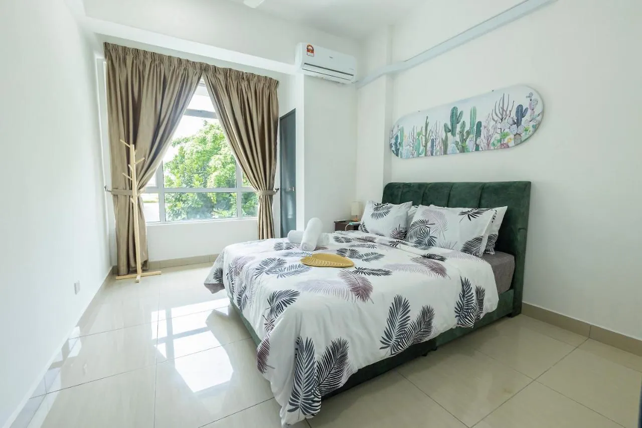 Apartamento Mount Austin Midori Green 10 Pax Free Wi-Fi 500Mbps Netflix Johor Bahru